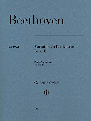 Variationen für Klavier Band II: Instrumentation: Piano solo (G. Henle Urtext-Ausgabe) von Henle, G. Verlag